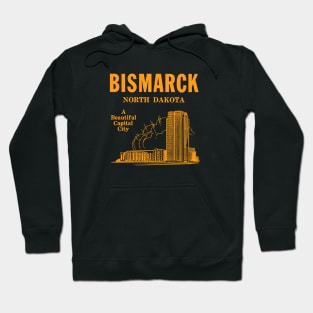 1940s Bismarck North Dakota Hoodie